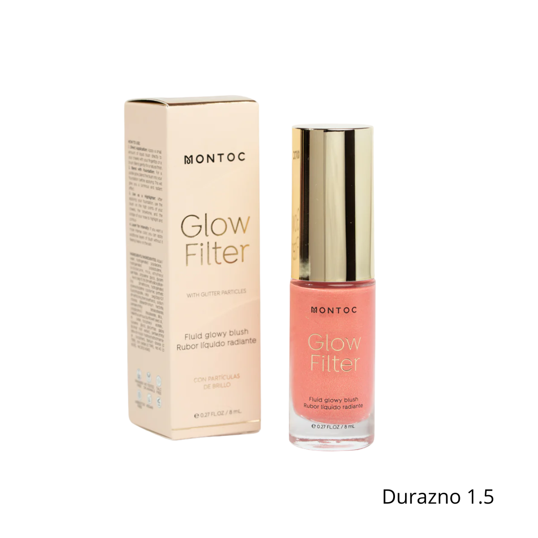 MONTOC RUBOR LIQUIDO GLOW FILTER *8ml