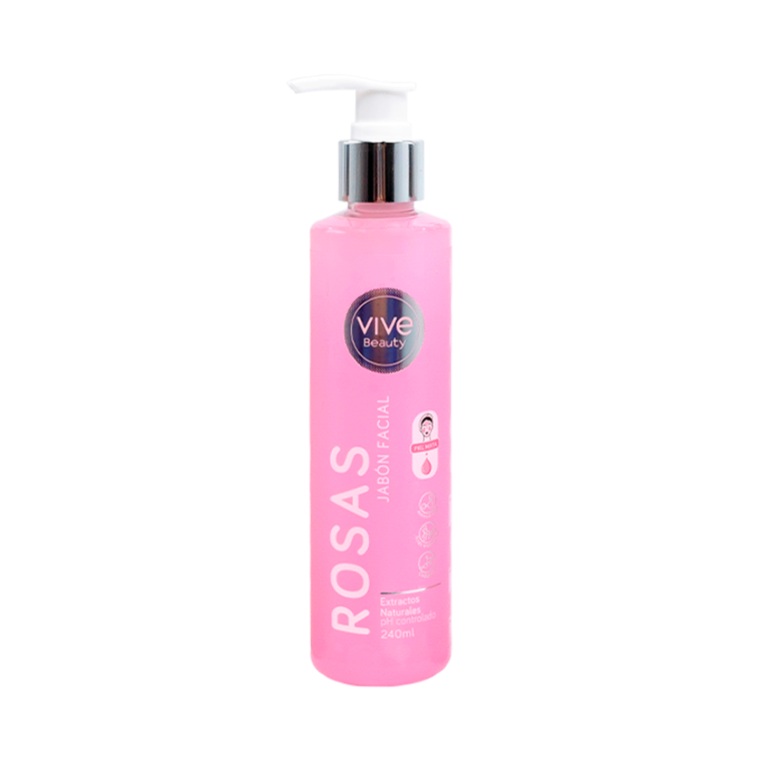 VIVE BEAUTY JABON FACIAL *240ml