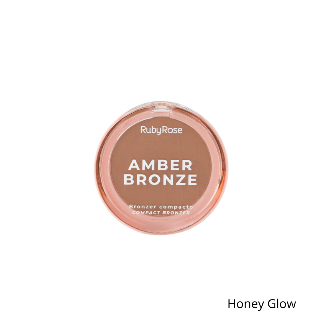 RUBY ROSE BRONZER COMPACTO AMBER RF: HB-M202