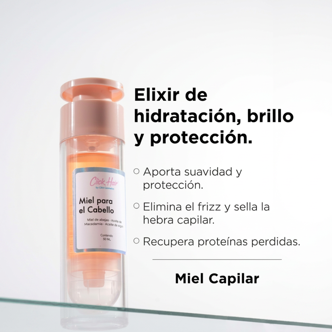 CLICK HAIR MIEL PARA EL CABELLO *50ml