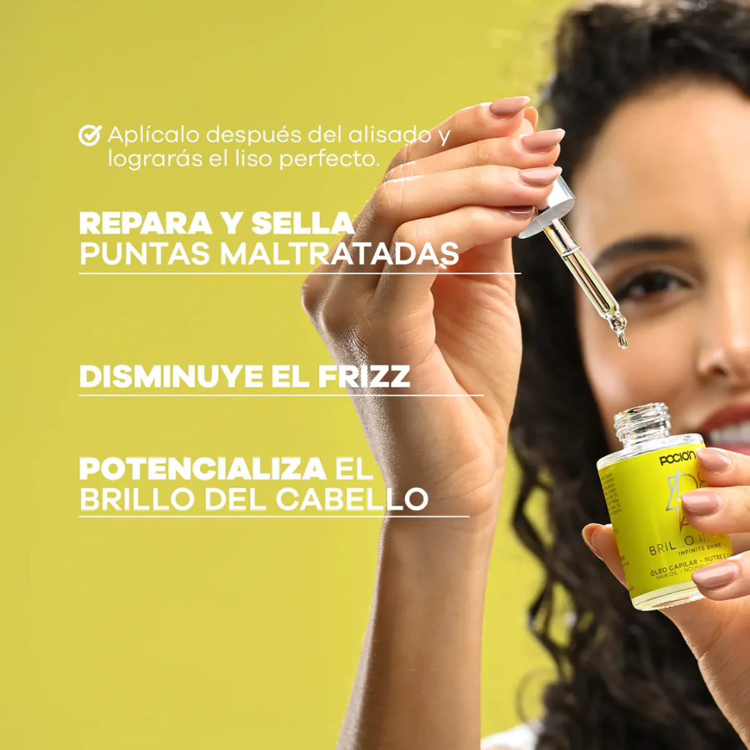 POCION OLEO BRILLO INFINITO *30ml