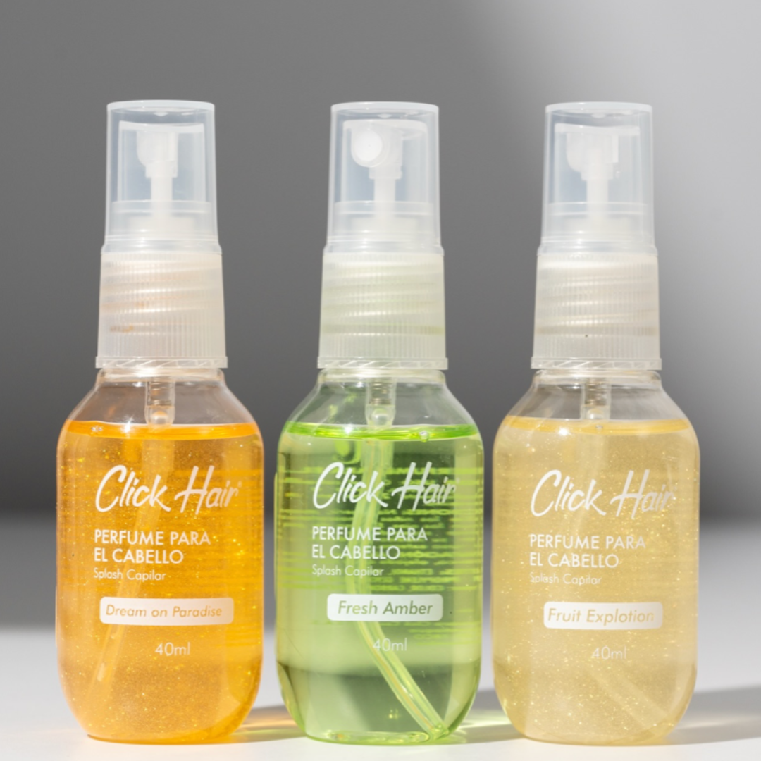CLICK HAIR KIT MINI PERFUME X 3unds *40ml CITRICOS