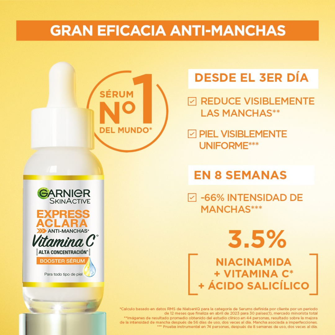 GARNIER BOOSTER SERUM *30ml