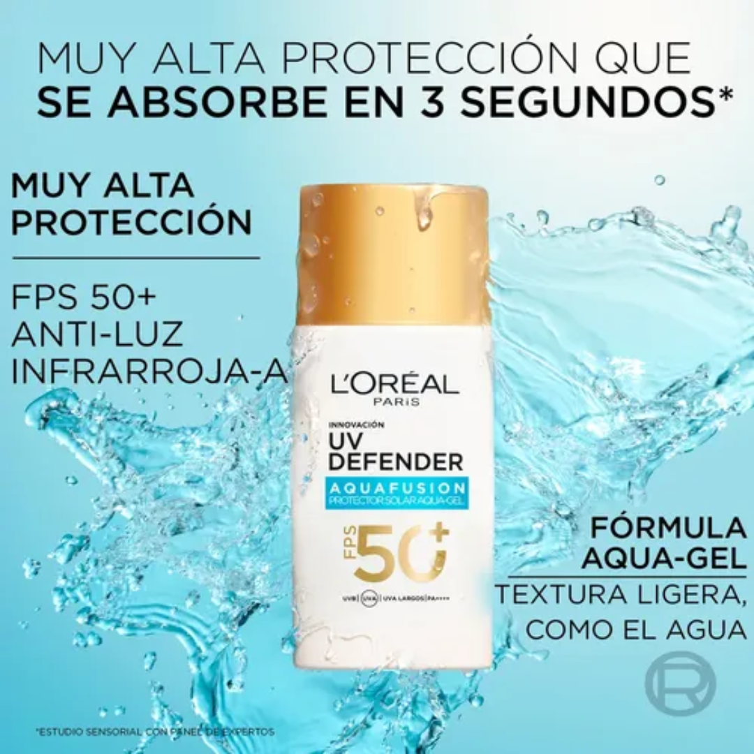 LOREAL BLOQUEADOR AQUA FUSION FPS 50 GEL *50ml