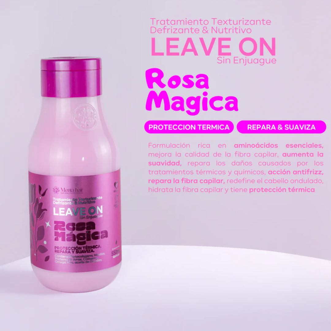 MENTA HAIR LEAVE ON ROSA MAGICA *550ml