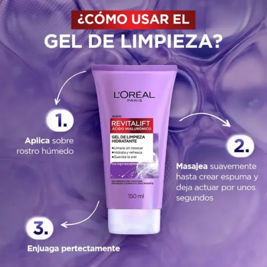 REVITALIFT GEL DE LIMPIEZA HIDRATANTE *¨150ml