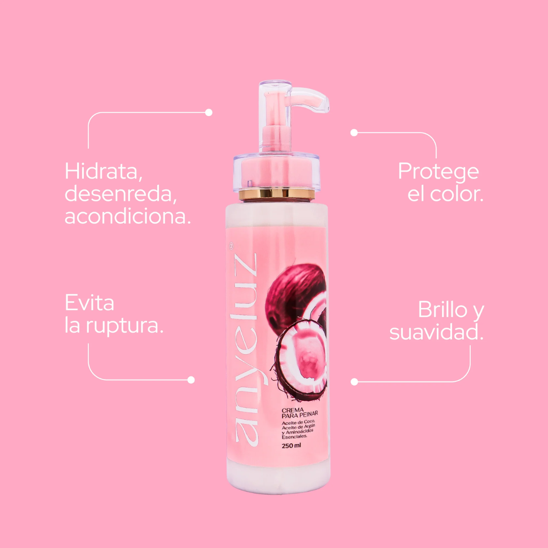 ANYELUZ CREMA DE PEINAR COCO*250ml