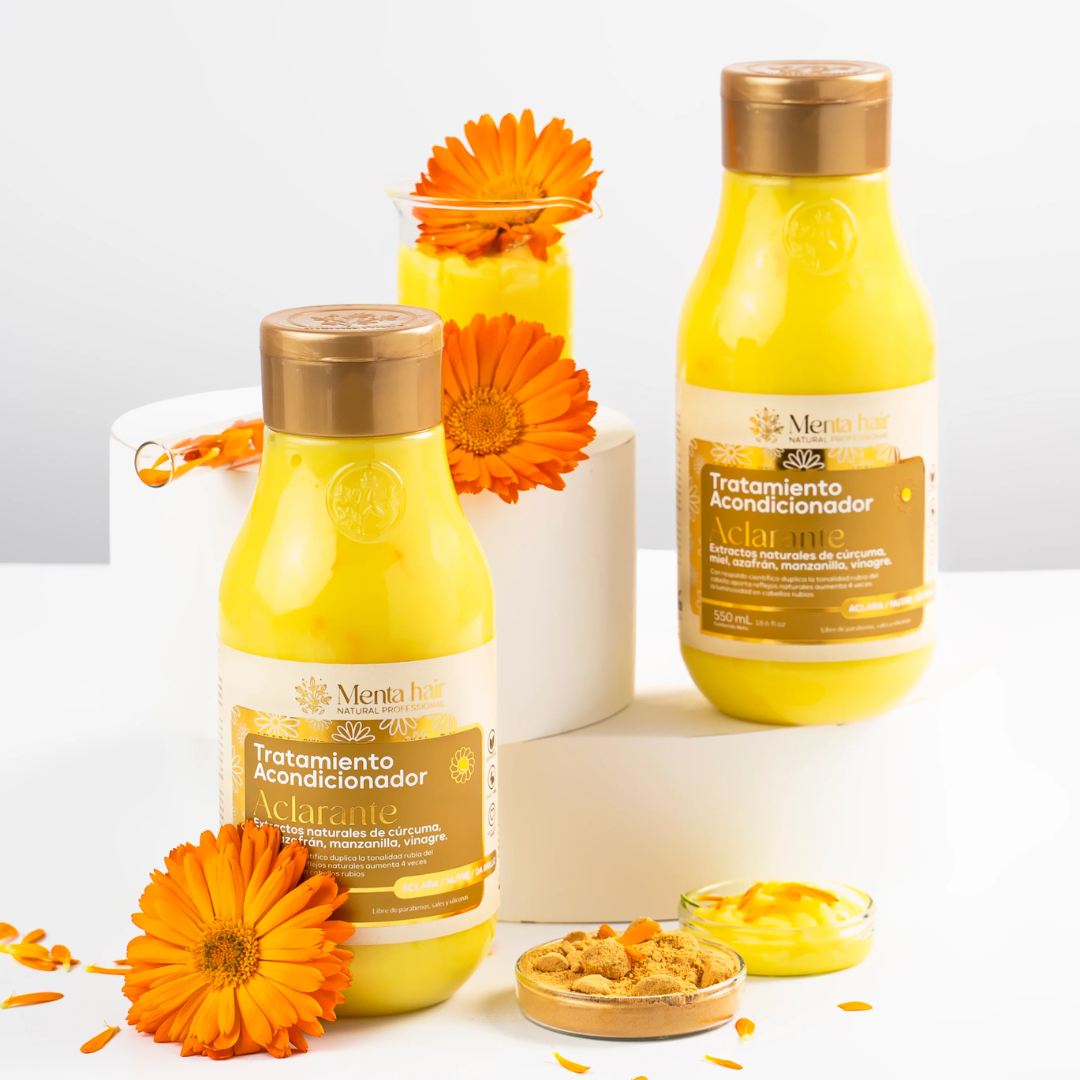 MENTA HAIR ACONDICIONADOR ACLARANTE NATURAL MANZANILLA *550ml
