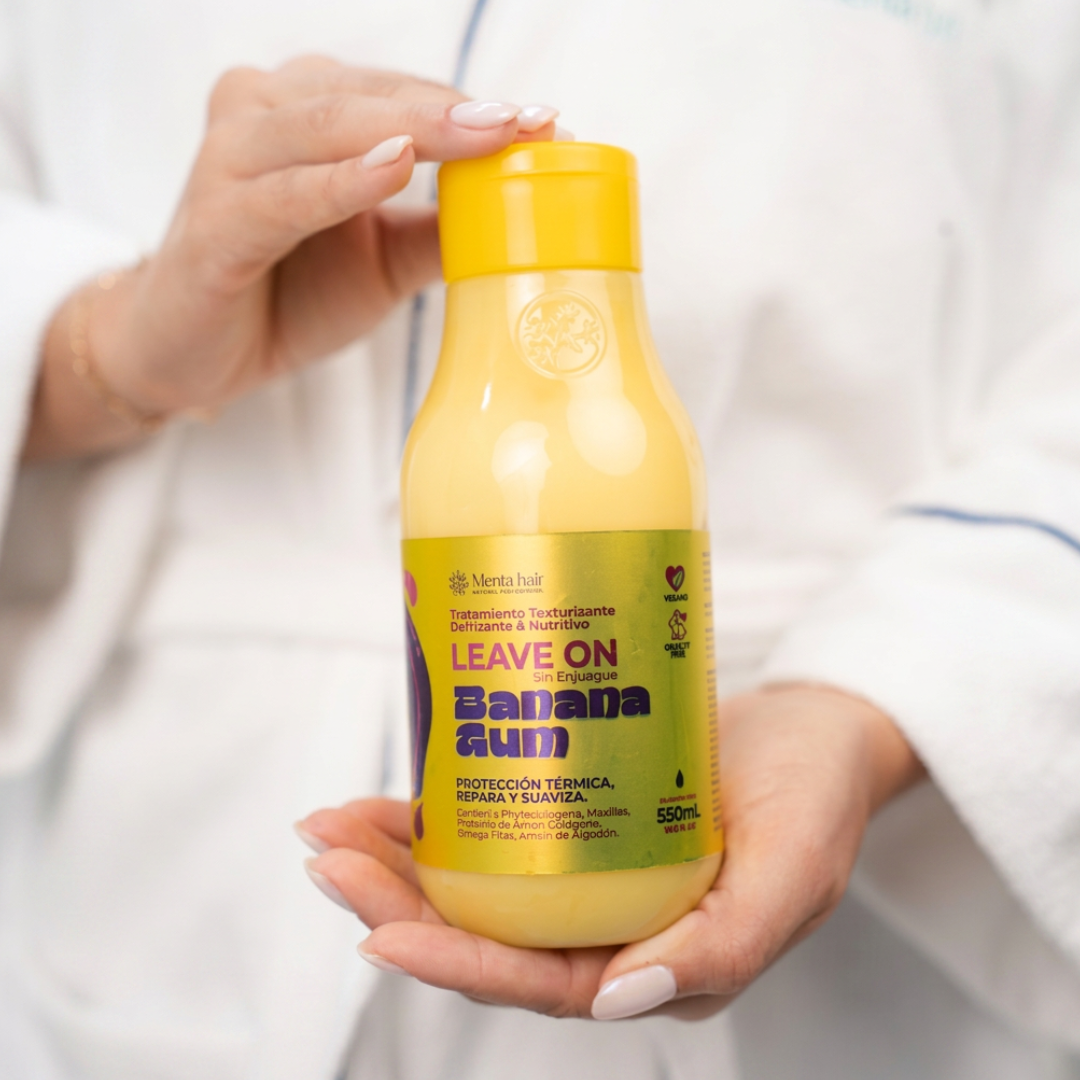MENTA HAIR LEAVE ON BANANA GUM *550ml