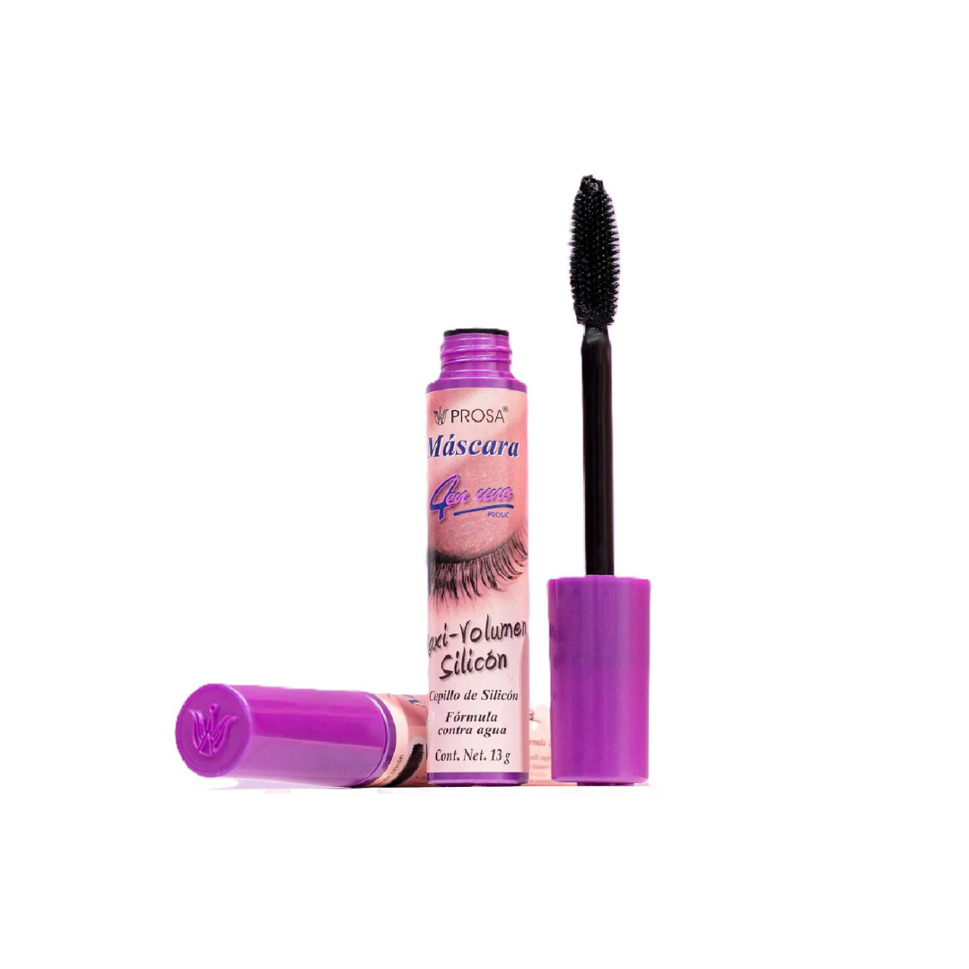 PESTAÑINA PROSA (FUCSIA) MAXI-VOLUMEN SILICON *13g
