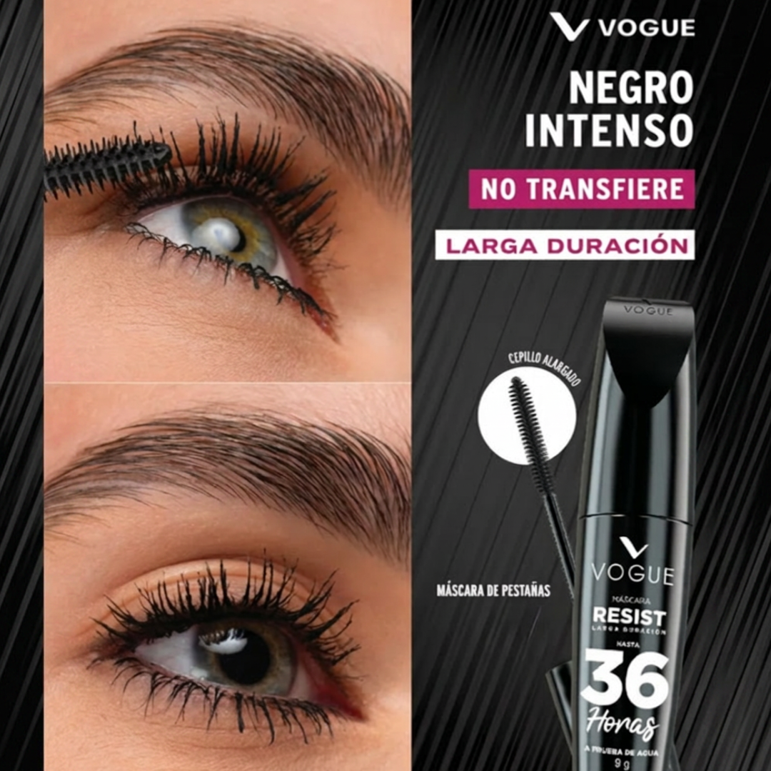 PESTAÑINA VOGUE RESIST 36 HORAS