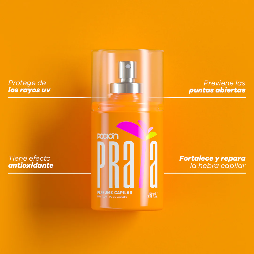 POCION PERFUME CAPILAR PRAIA *100ml