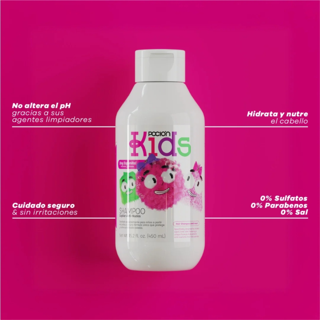POCION SH KIDS ANTI - NUDOS *450ml