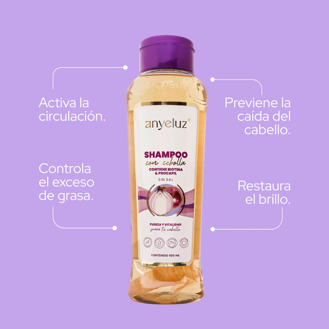 ANYELUZ SH DE CEBOLLA *500ml