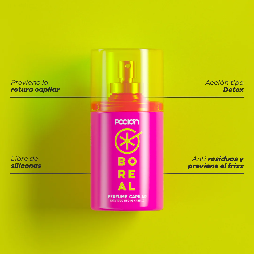 POCION PERFUME CAPILAR BOREAL * 100ml