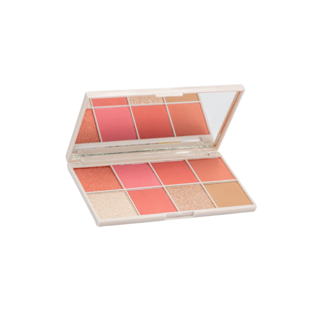 MONTOC PALETA DE RUBOR - BRONCEADOR E ILUMINADOR 8T LIGHT SET