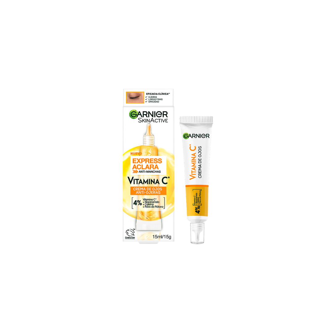GARNIER CREMA CONTORNO DE OJOS ANTI OJERAS VT-C *15ml