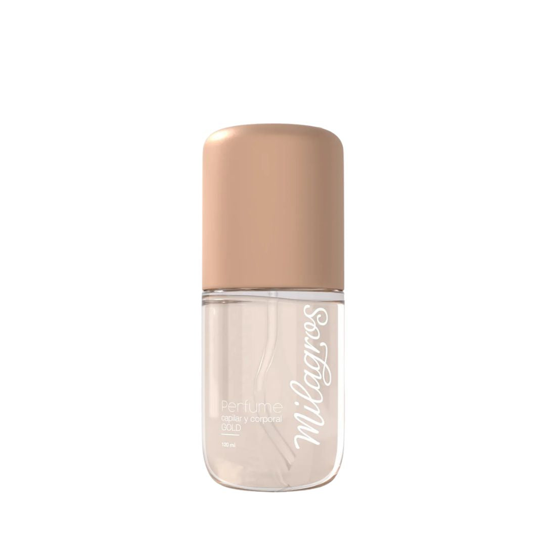 MILAGROS PERFUME CAPILAR Y CORPORAL GOLD *120ml
