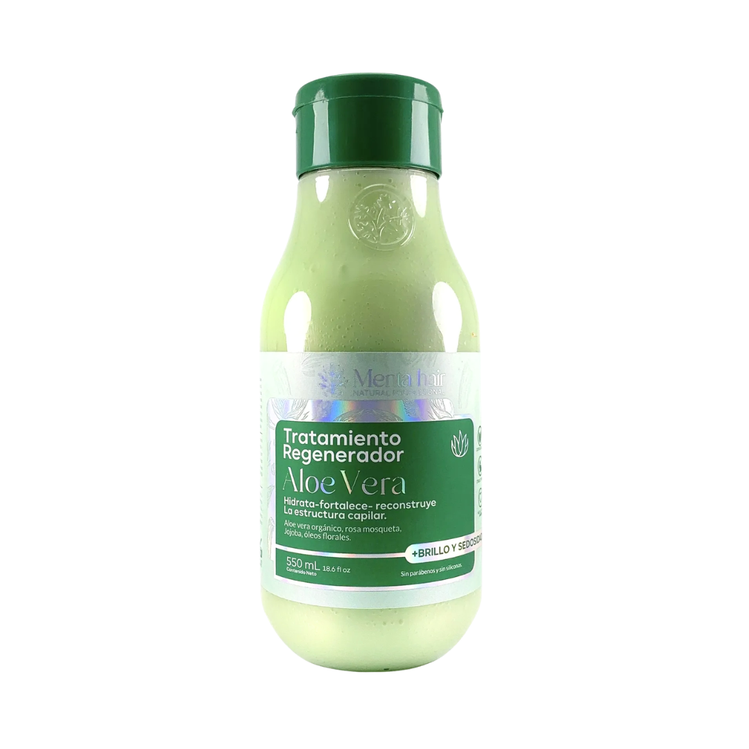 MENTA HAIR TRATAMIENTO REGENERADOR ALOE VERA *550ml
