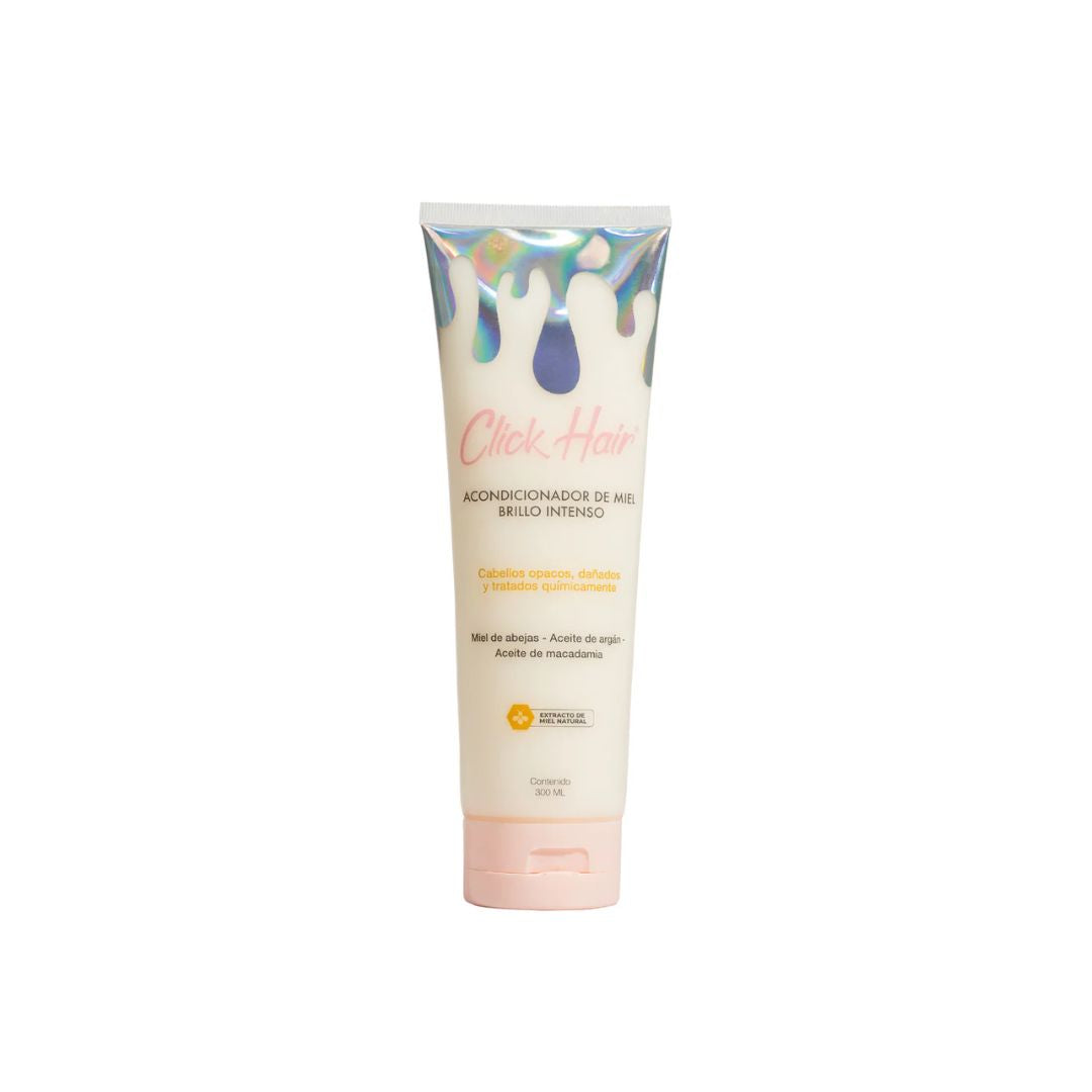 CLICK HAIR ACONDICIONADOR DE MIEL BRILLO INTENSO *300ml