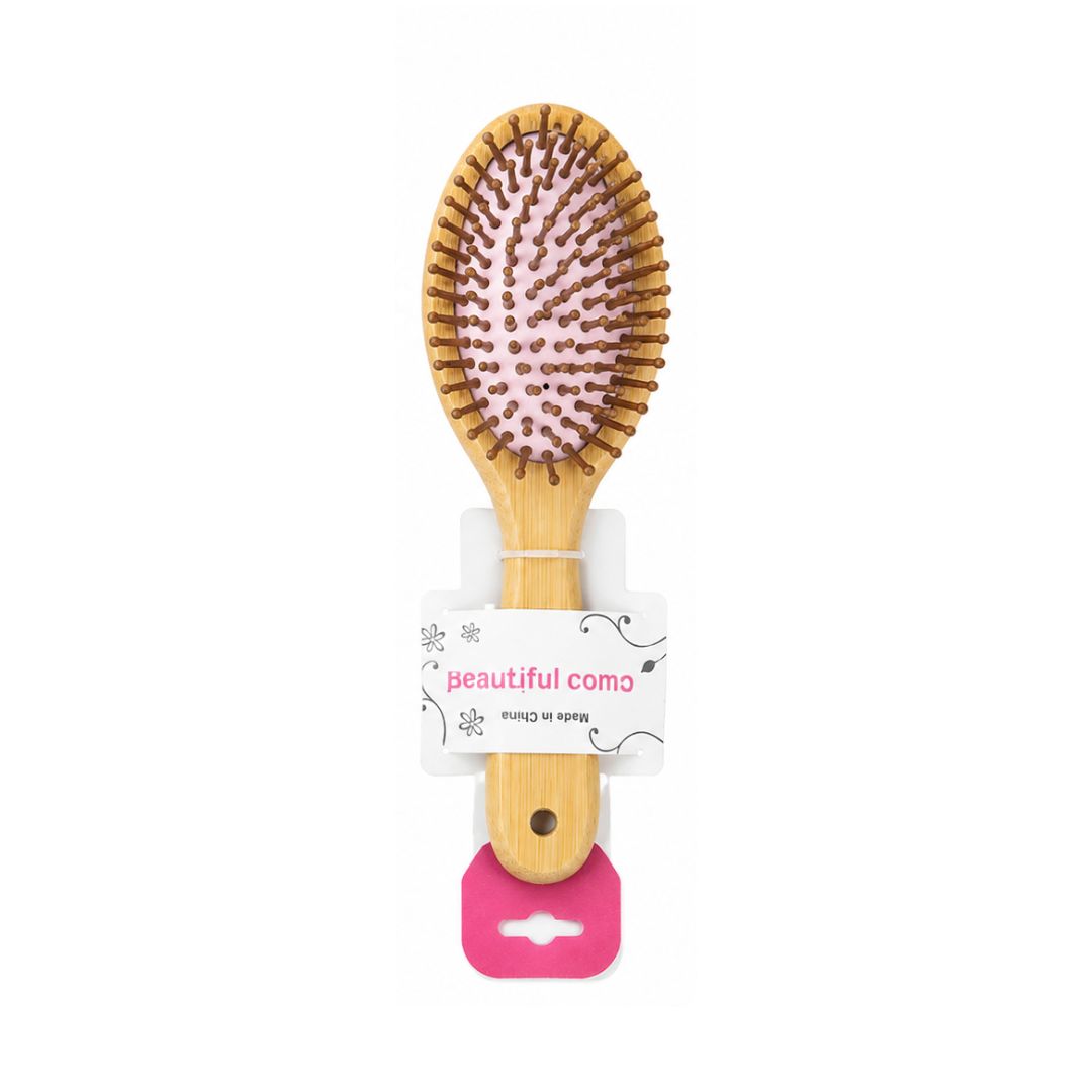 CEPILLO CABELLO BAMBU REDONDO GDE RF: 9556