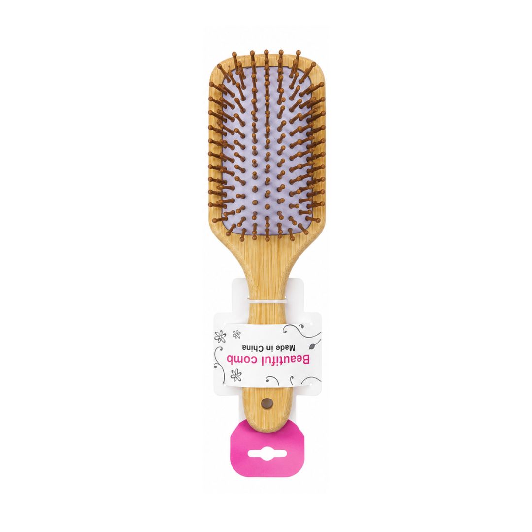 CEPILLO CABELLO BAMBU CUADRADO GDE RF: 9558