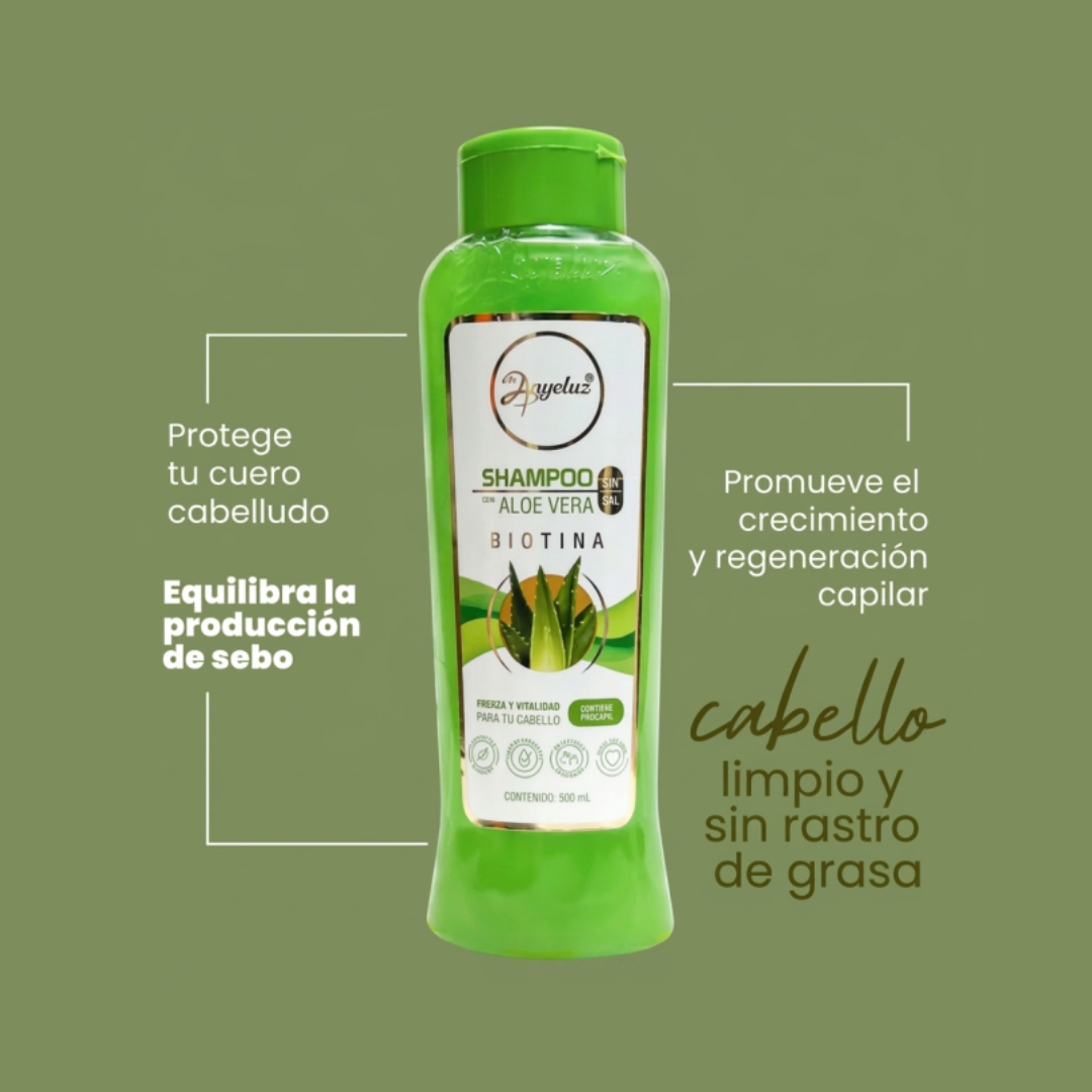 ANYELUZ SH DE ALOE VERA *500ml