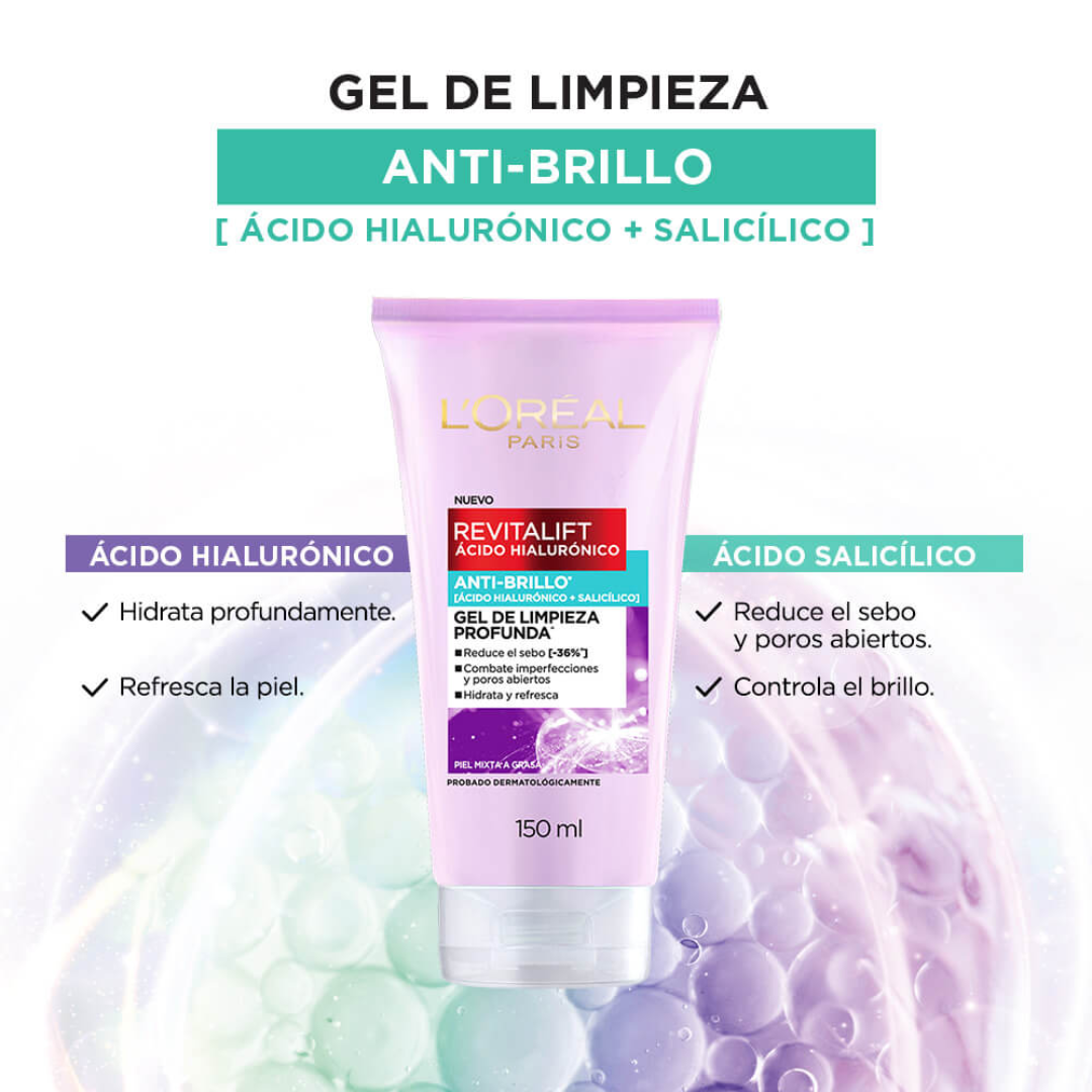 REVITALIFT GEL DE LIMPIEZA PROFUNDA PIEL MIXTA A GRASA *150ml