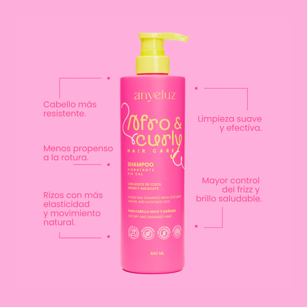 ANYELUZ SH HIDRATANTE AFRO & CURLY *600ml