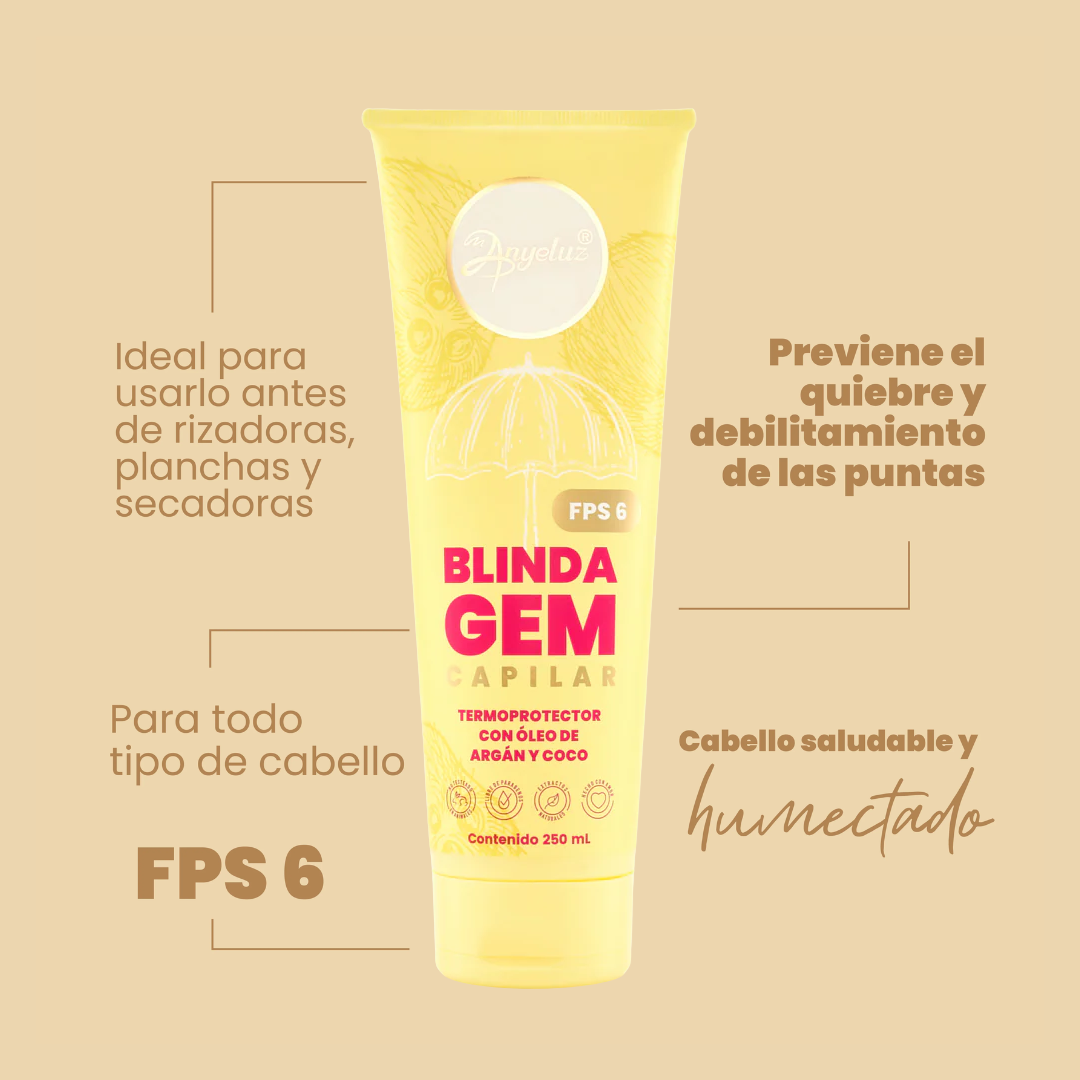 ANYELUZ TERMOPROTECTOR BLINDA GEM *250ml