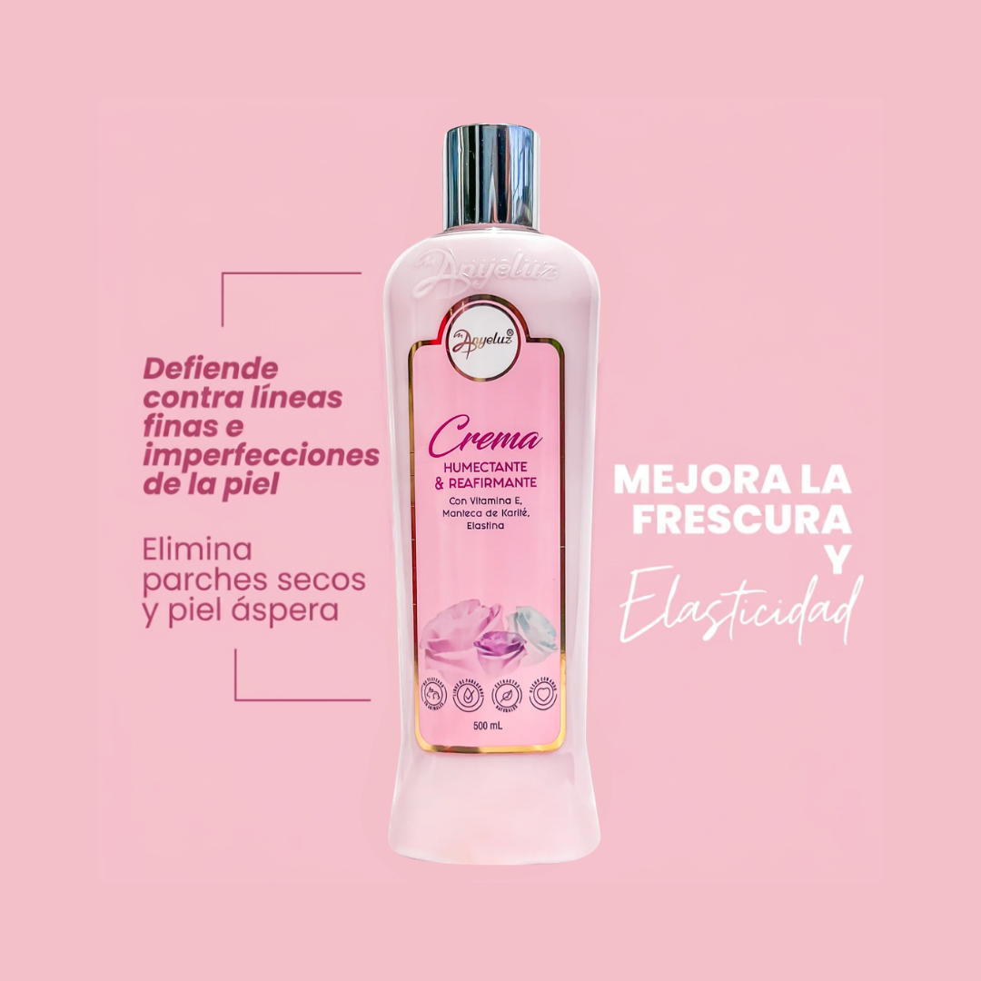 ANYELUZ CREMA HUMECTANTE Y REAFIRMANTE *500ml