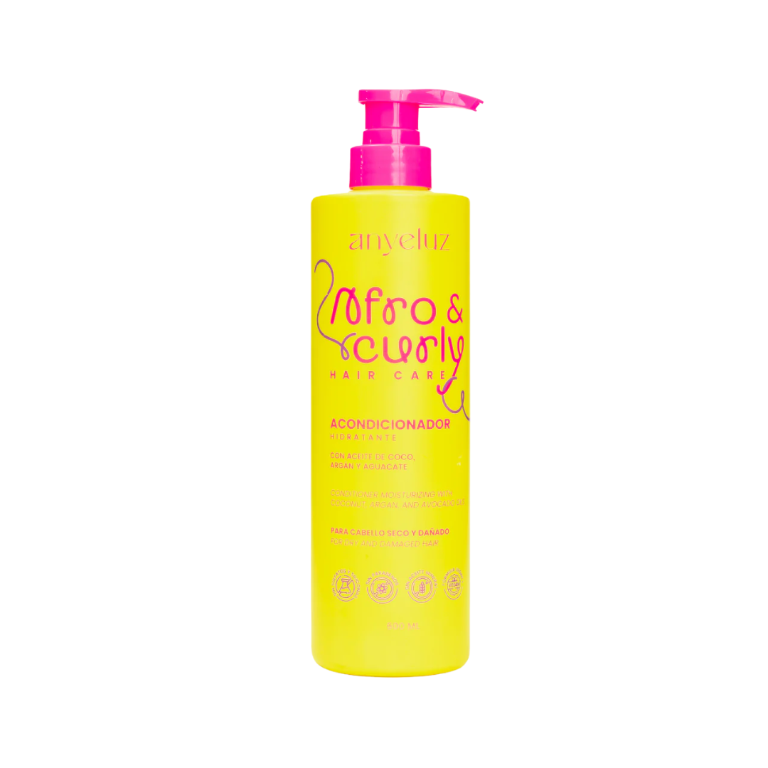 ANYELUZ ACONDICIONADOR HIDRATANTE AFRO & CURLY *600ml