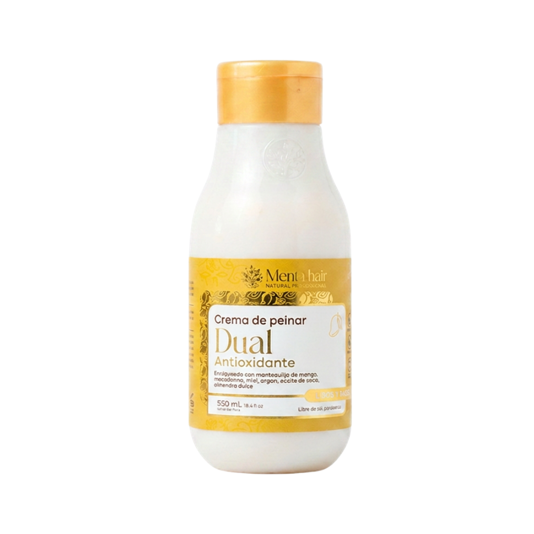 MENTA HAIR CREMA PEINAR DUAL ANTIOXIDANTE ARGAN *550ml