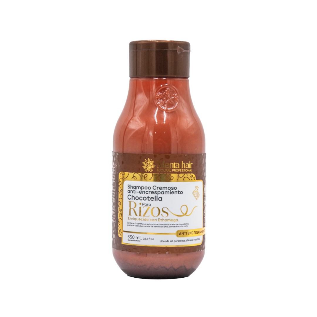 MENTA HAIR SH RIZOS CHOCOTELLA *550ml