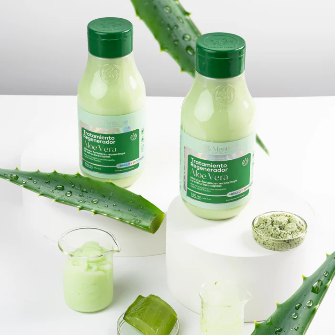 MENTA HAIR TRATAMIENTO REGENERADOR ALOE VERA *550ml