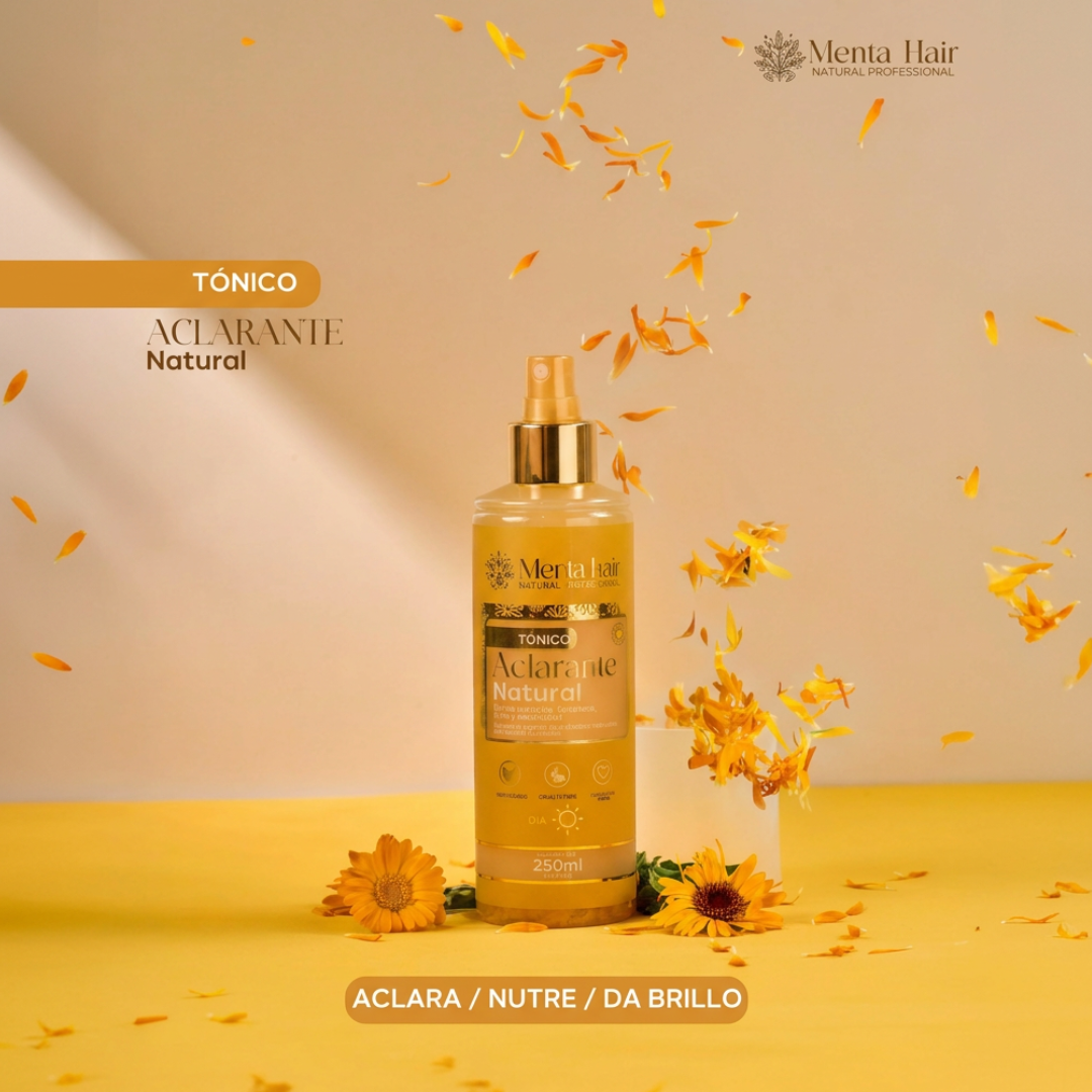 MENTA HAIR TÓNICO CAPILAR ACLARANTE MANZANILLA *250ml