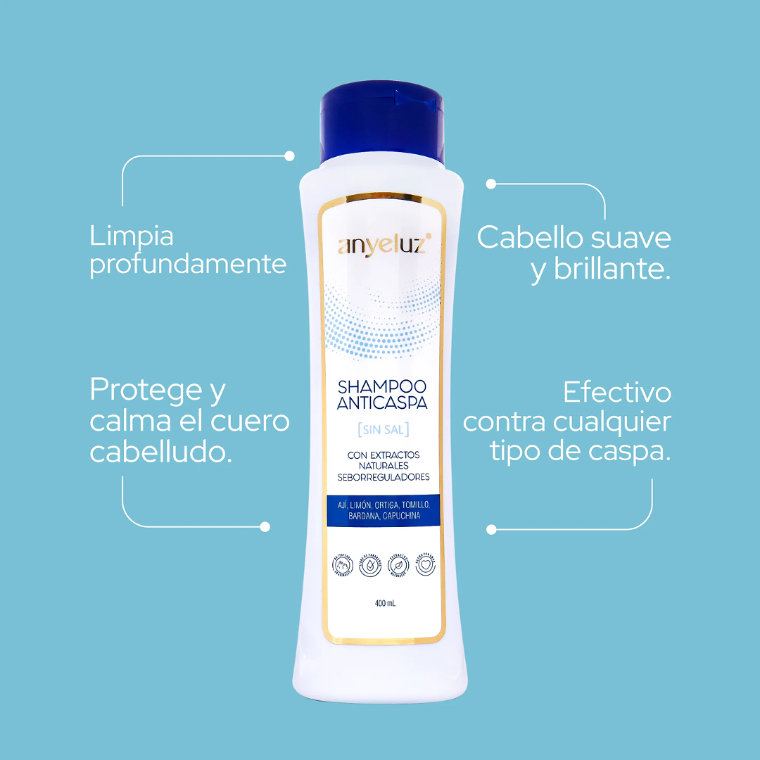 ANYELUZ SH ANTICASPA *400ml