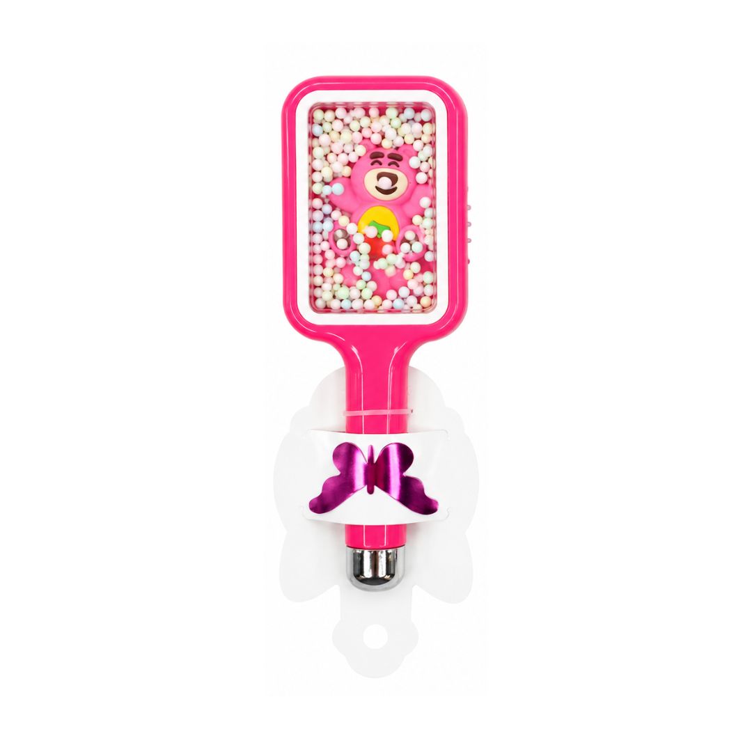 CEPILLO CABELLO OSO 3D CUADRADO RF: SBY-06