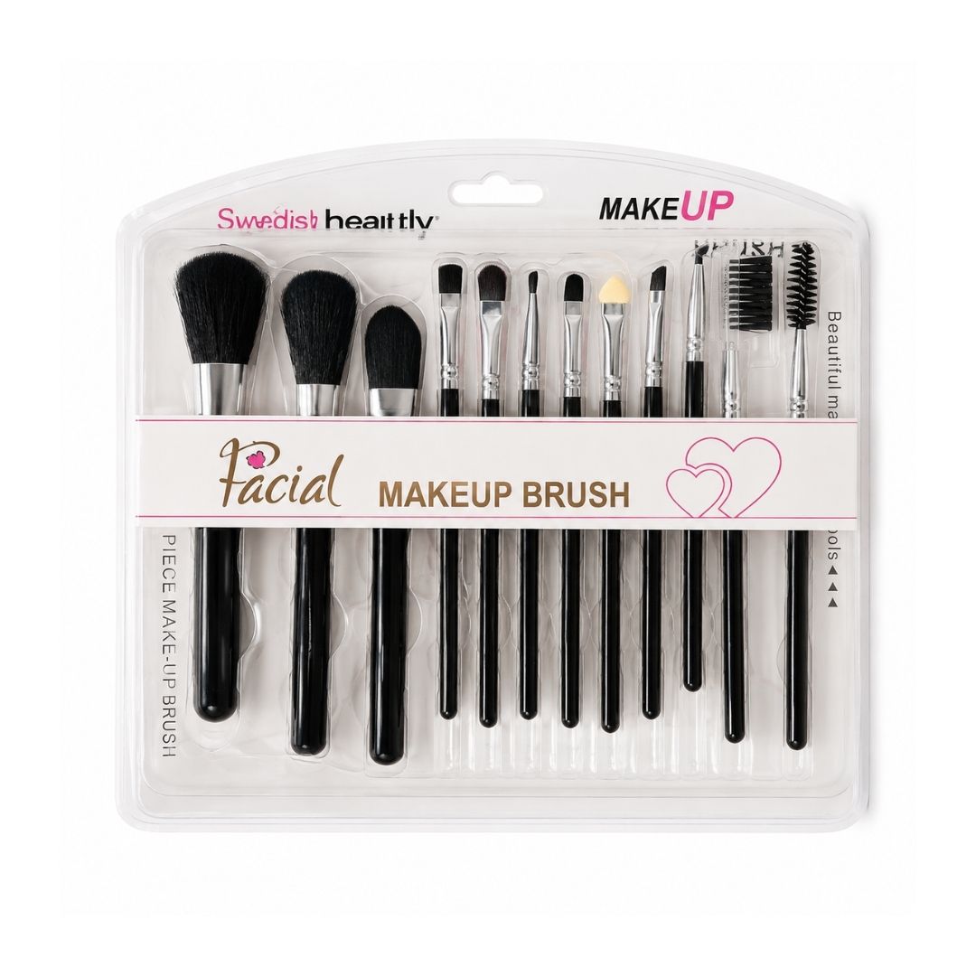 SET DE BROCHAS PARA MAQUILLAJE SWEET BEAUTY *12PCS RF: SZ1011