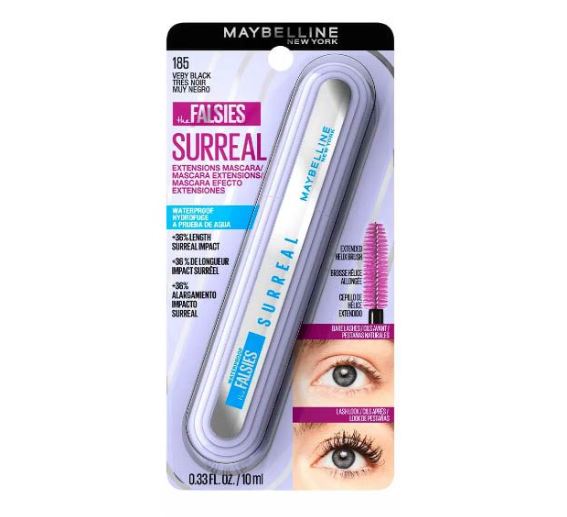 PESTAÑINA MAYBELLINE FALSIES SURREAL A PRUEBA #185 *10ml